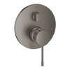 Grohe Essence Bateria wannowo-prysznicowa podtynkowa brushed hard graphite 24169AL1
